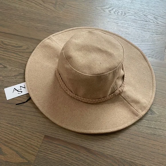 NWT ASN Harper Hat Asn | Accessories | Nwt Asn Harper Floppy Felt Boater Hat  main image 2